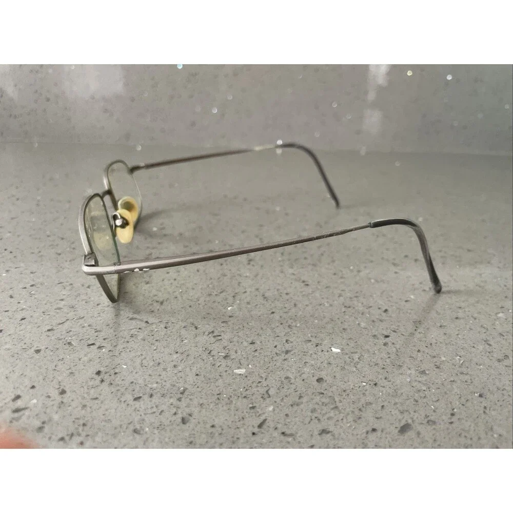 Smart Clip 225 Matt AG/DA 50-19-140 Metal silver Full Eyeglasses Frames ONLY